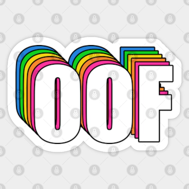 OOF Sticker by BrandyRay